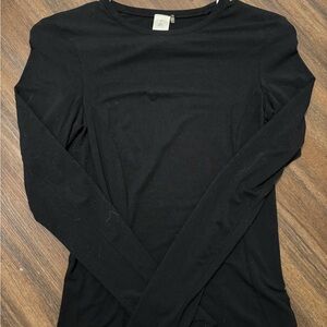 Oner Active Jet Black V-Neck Top